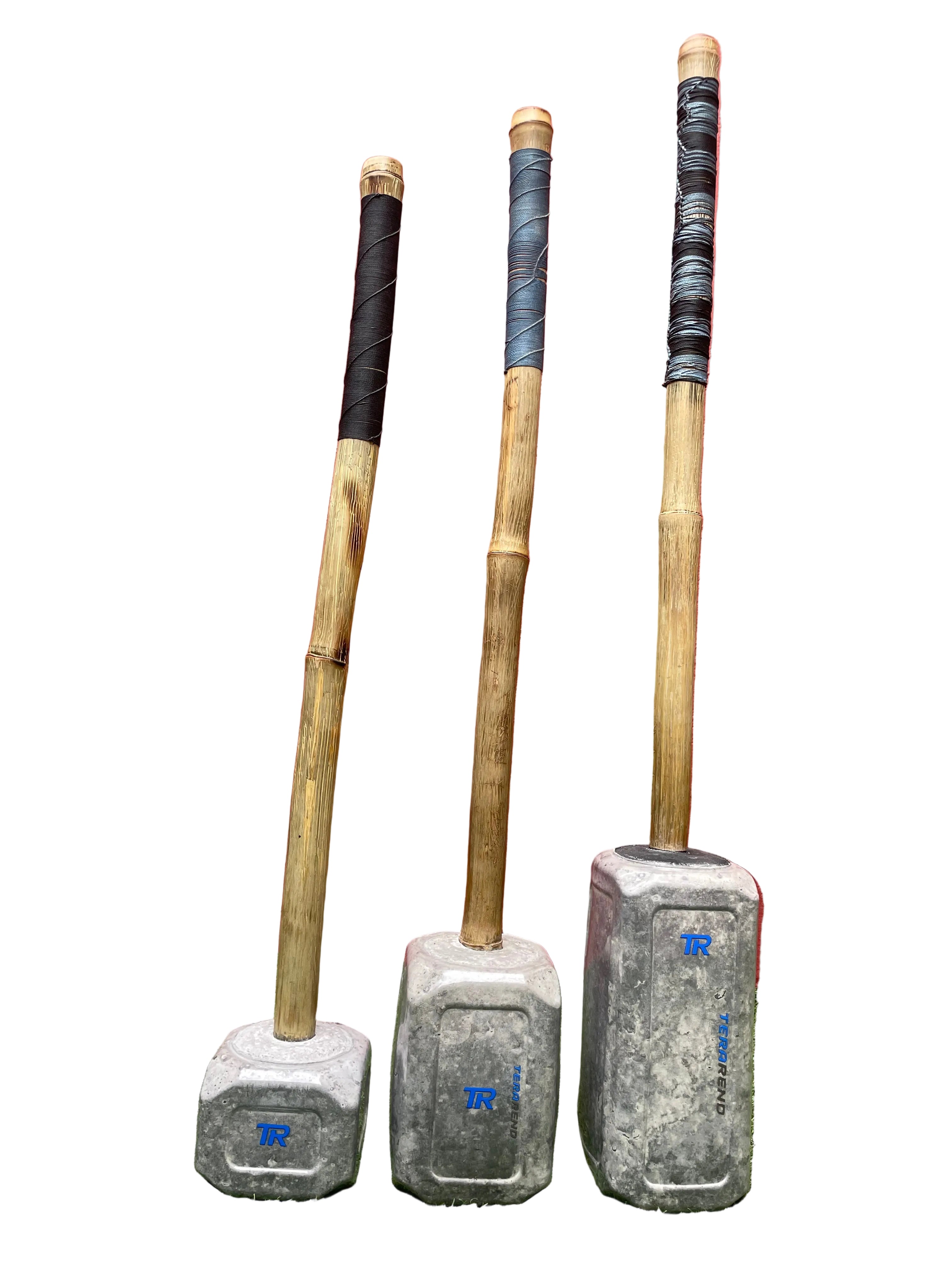 TriPack Gadas marmoladas con grip 9.9Kg, 8Kg y 4.1Kg