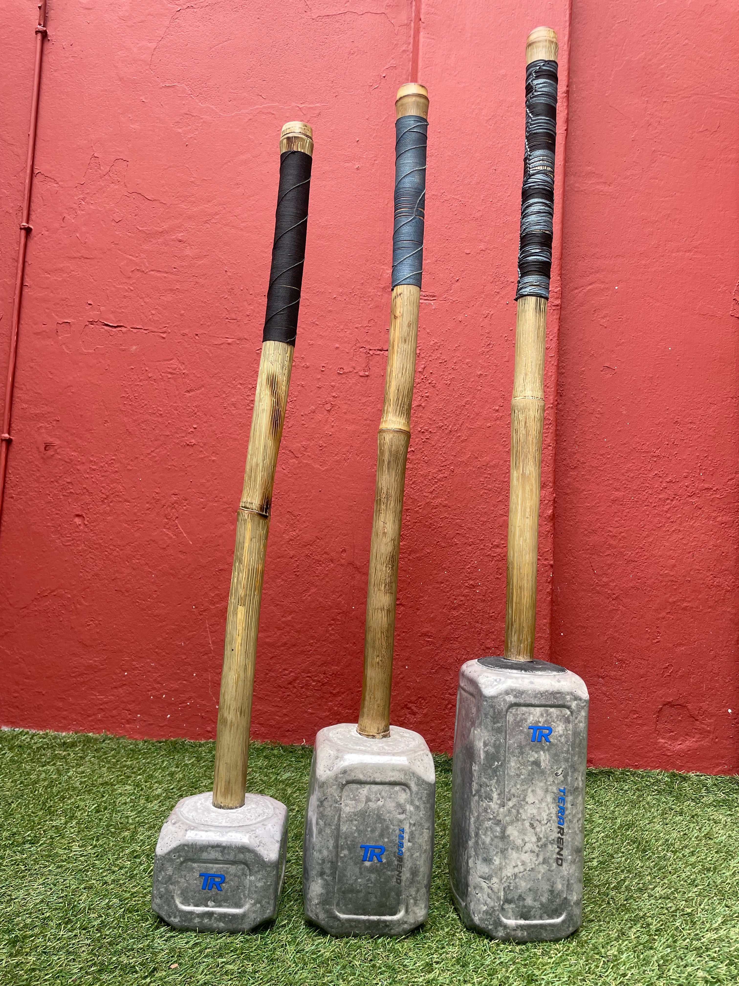 TriPack Gadas marmoladas con grip 9.9Kg, 8Kg y 4.1Kg