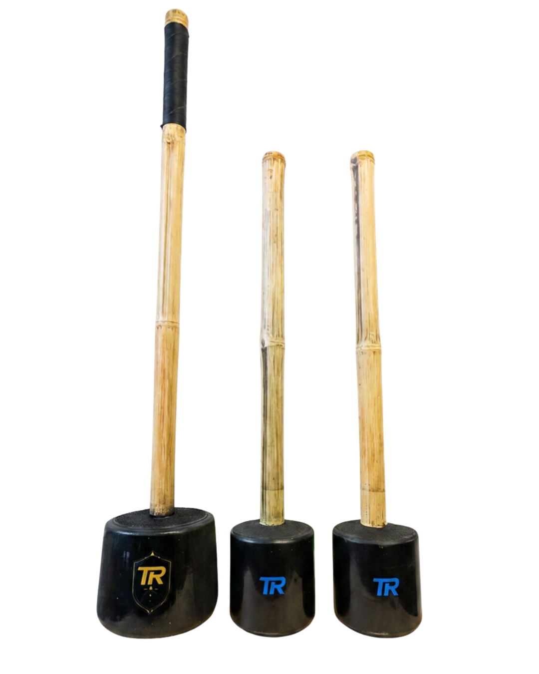 TriPack Gada negra 2.9Kg y gadas negras tipo clavas 2 x 1.5Kg