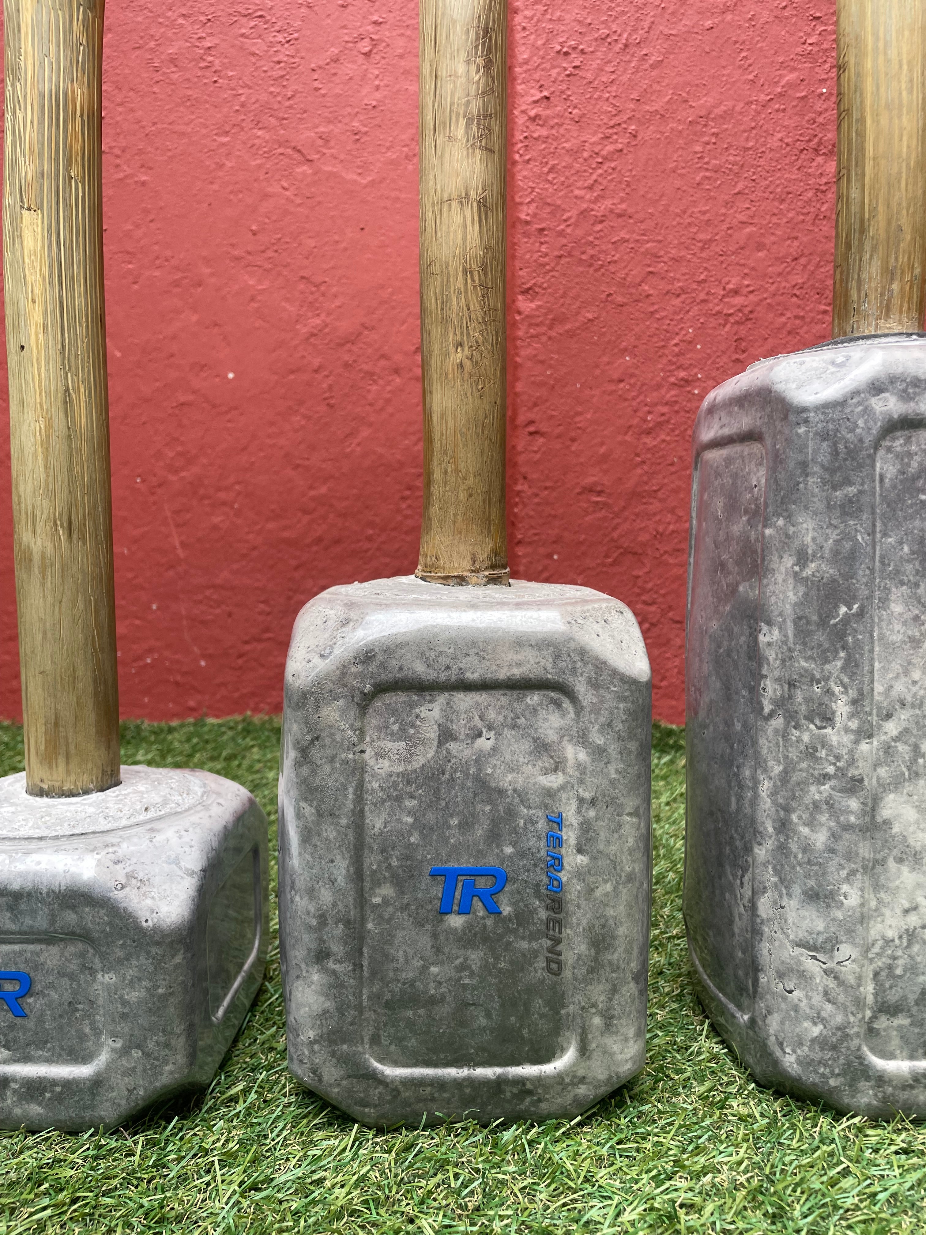 TriPack Gadas marmoladas con grip 9.9Kg, 8Kg y 4.1Kg